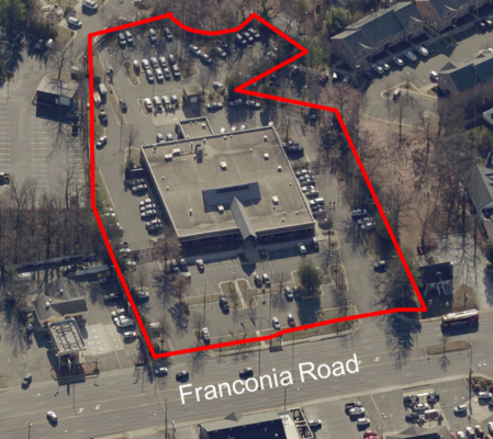 Map of Franconia Governmental Center property
