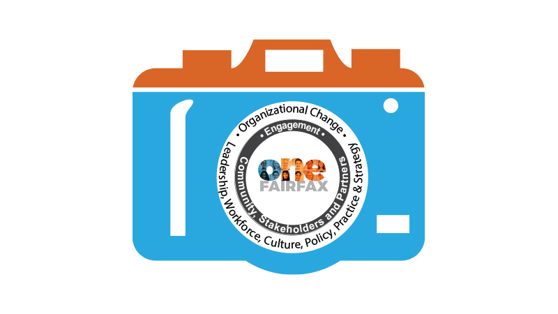 Equity Lens graphic representation of a camera