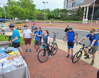 Bike to Work Day 2022 at the Fairfax County Government Center