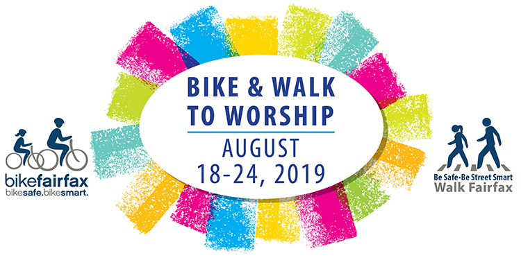 Bike and Walk to Worship Week logo