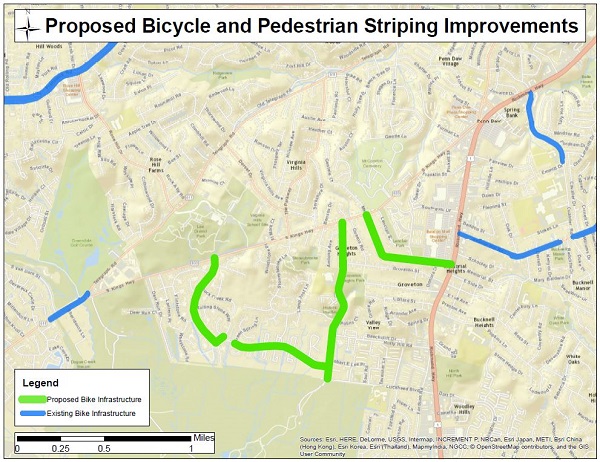 Proposed Lee District Bike Lanes