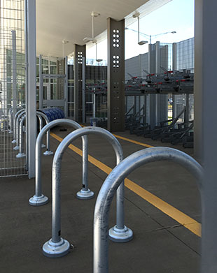 Stringfellow Park and Ride Bike Room