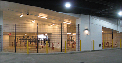 Wiehle-Reston East Station Bike Room