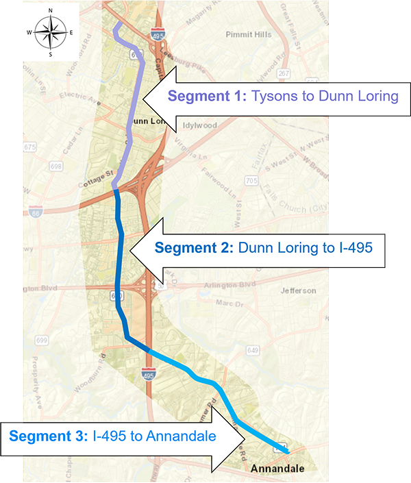 Gallows Road Study Map