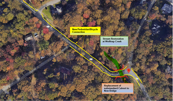 Old Courthouse Road Map November 2023