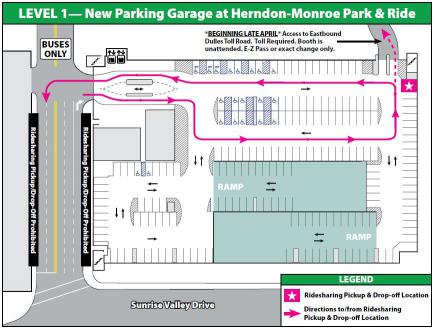 Herndon Monroe Ridesharing graphic