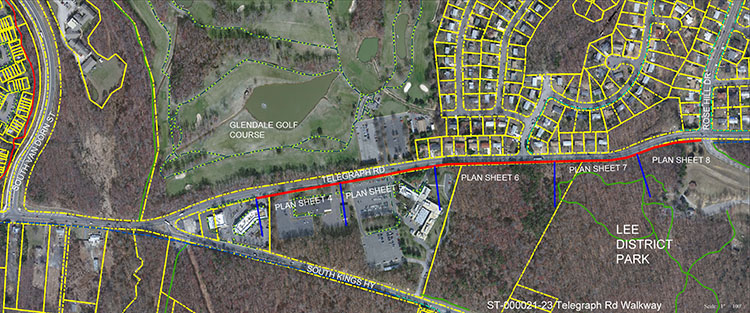 Telegraph Road Walkway Map 750x313