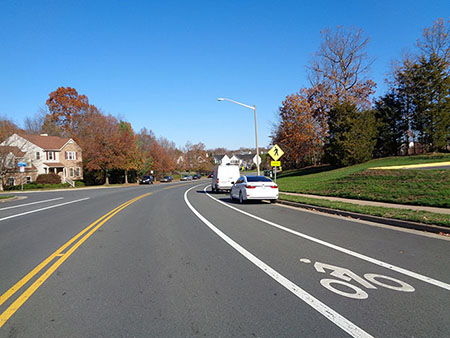 Sully Park Drive Bike Lane