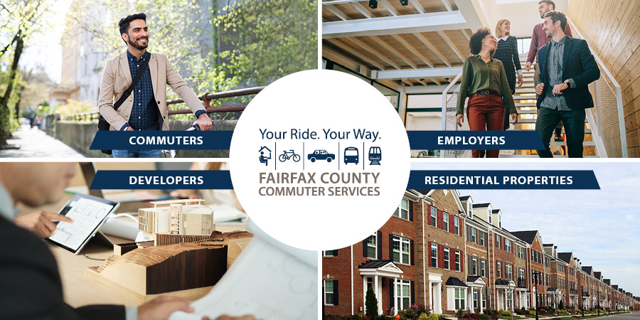 Fairfax County Commuter Services Web Banner
