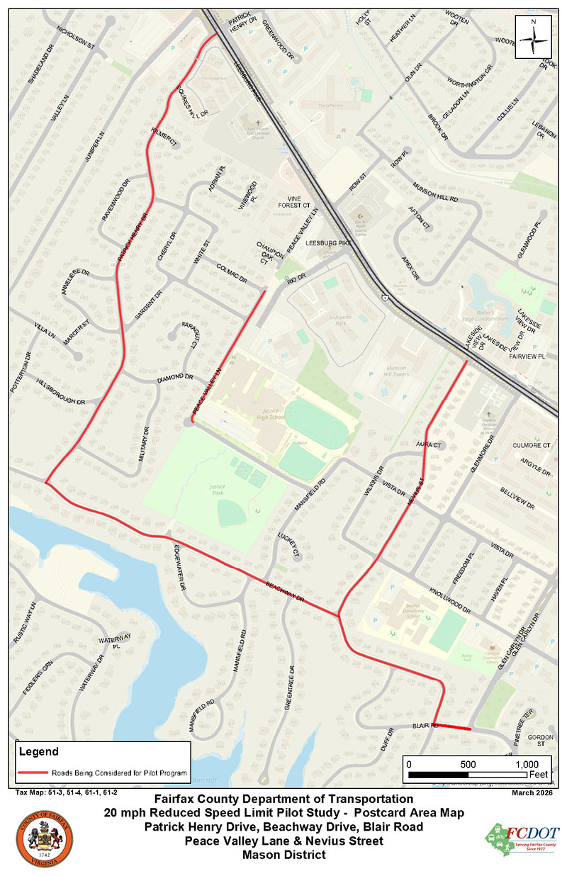 Mason District Study Map March 5, 2026