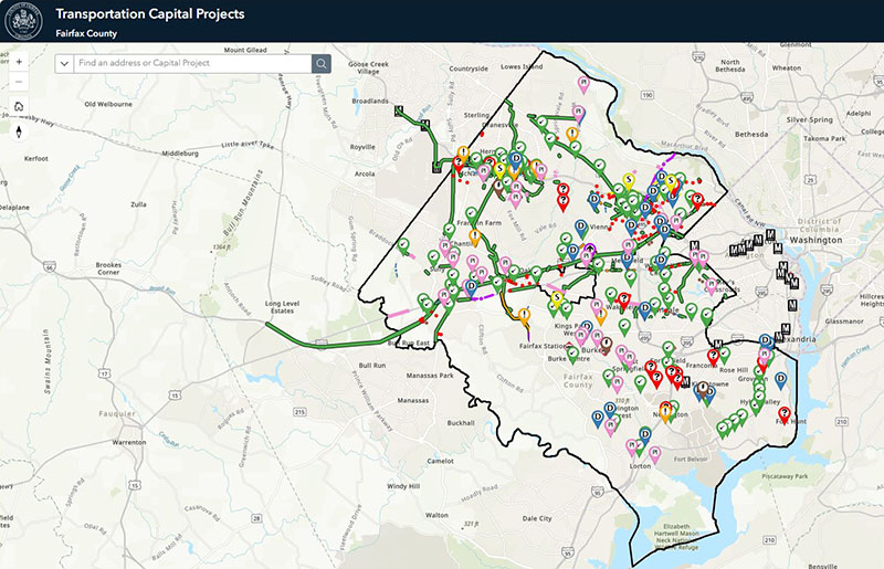 Capital Projects Map Image
