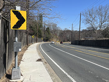 Curve Warning System Right