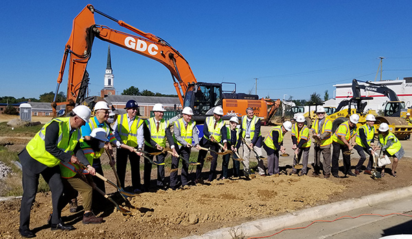 Springfield Garage Groundbreaking