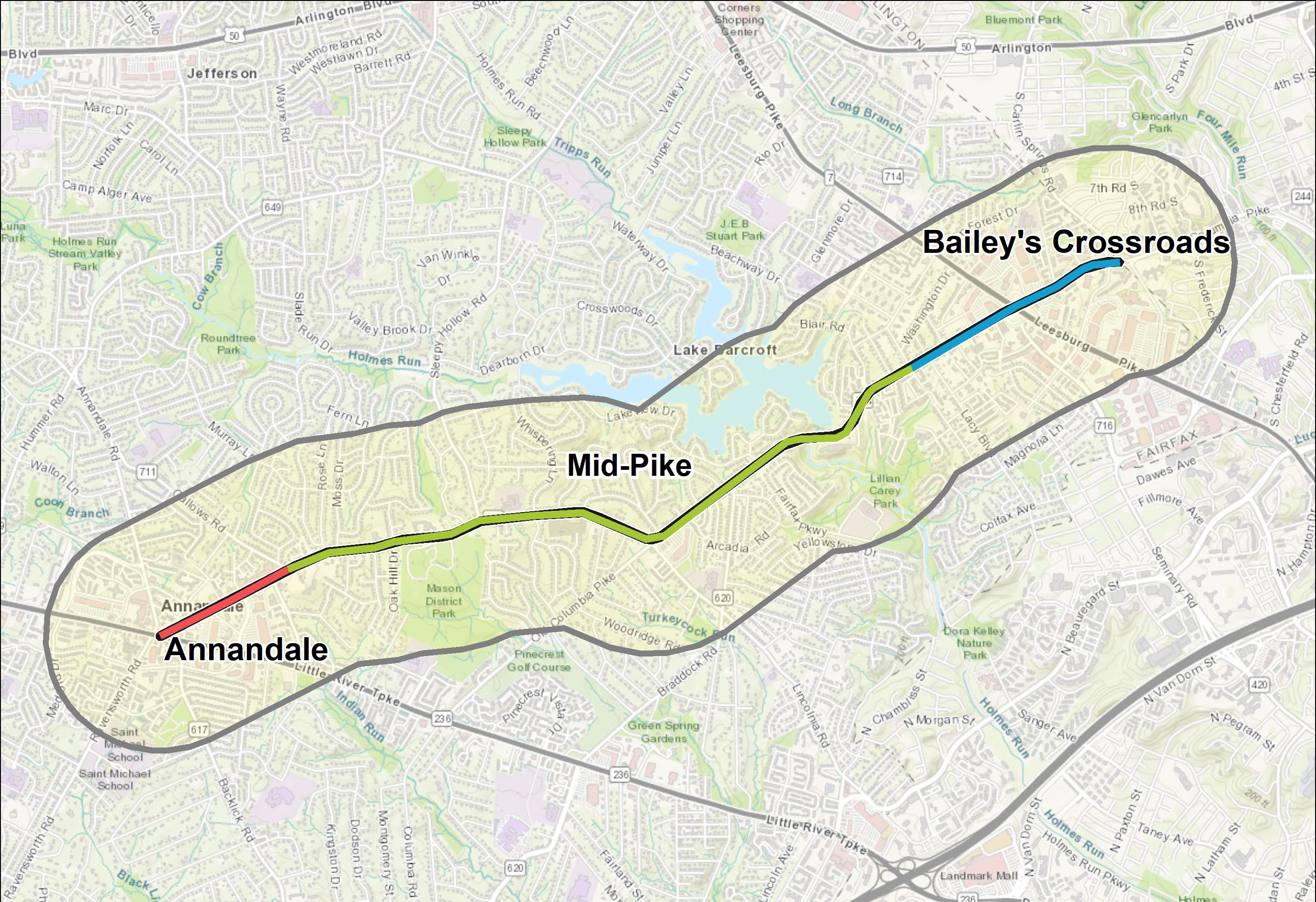 Columbia Pike Study Area