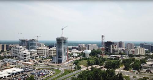 Tysons Aerial Shot
