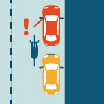Look for Bicyclists Icon