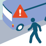 Watch for blind Spots Icon
