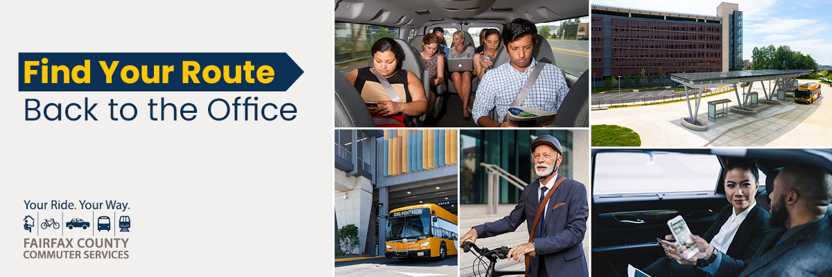 Commuter Service Return to Office Welcome Graphic