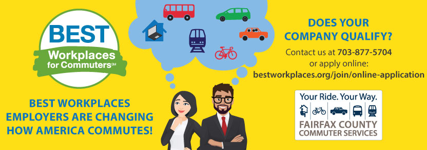 Best Workplaces for Commuters graphic