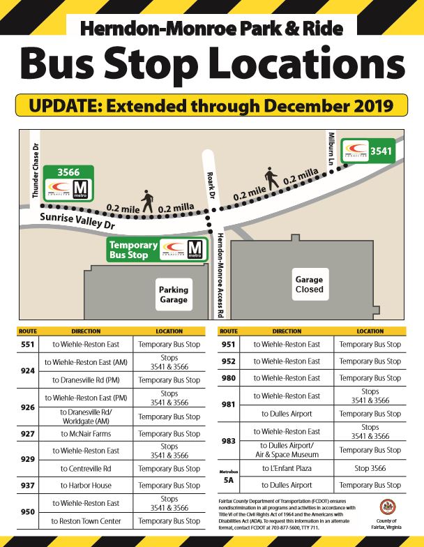 Herndon Bus Routes