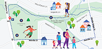 Walk & Win Springfield Map Thumbnail