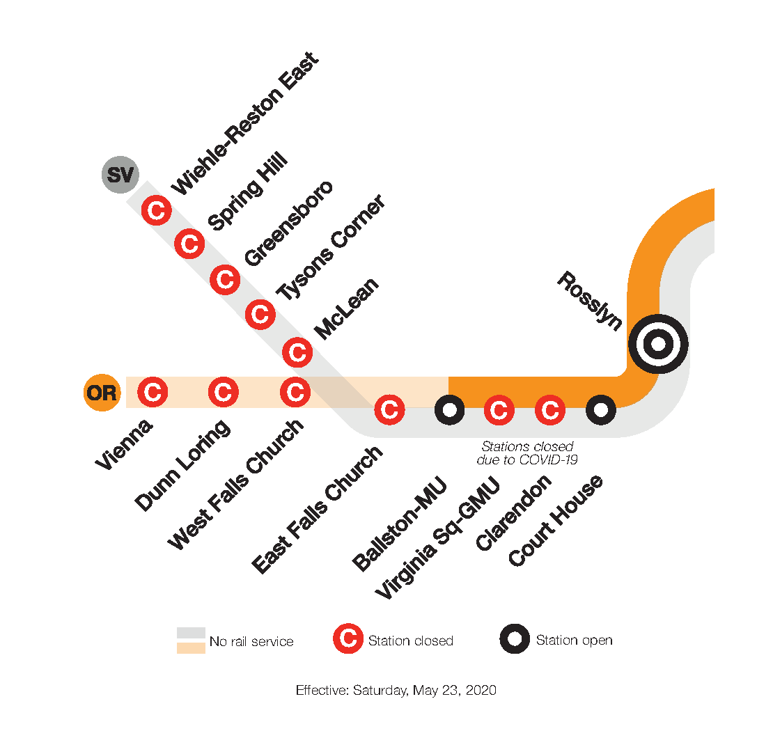 Affected Stations