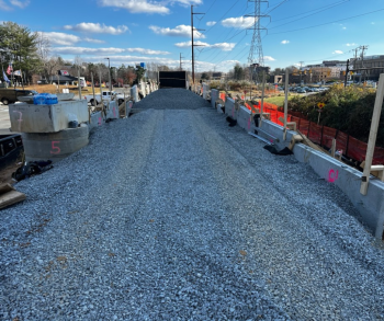 Wiehle Bridge Construction image November 2023