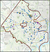 Fairfax County Department of Transportation Capital Projects Interactive Map