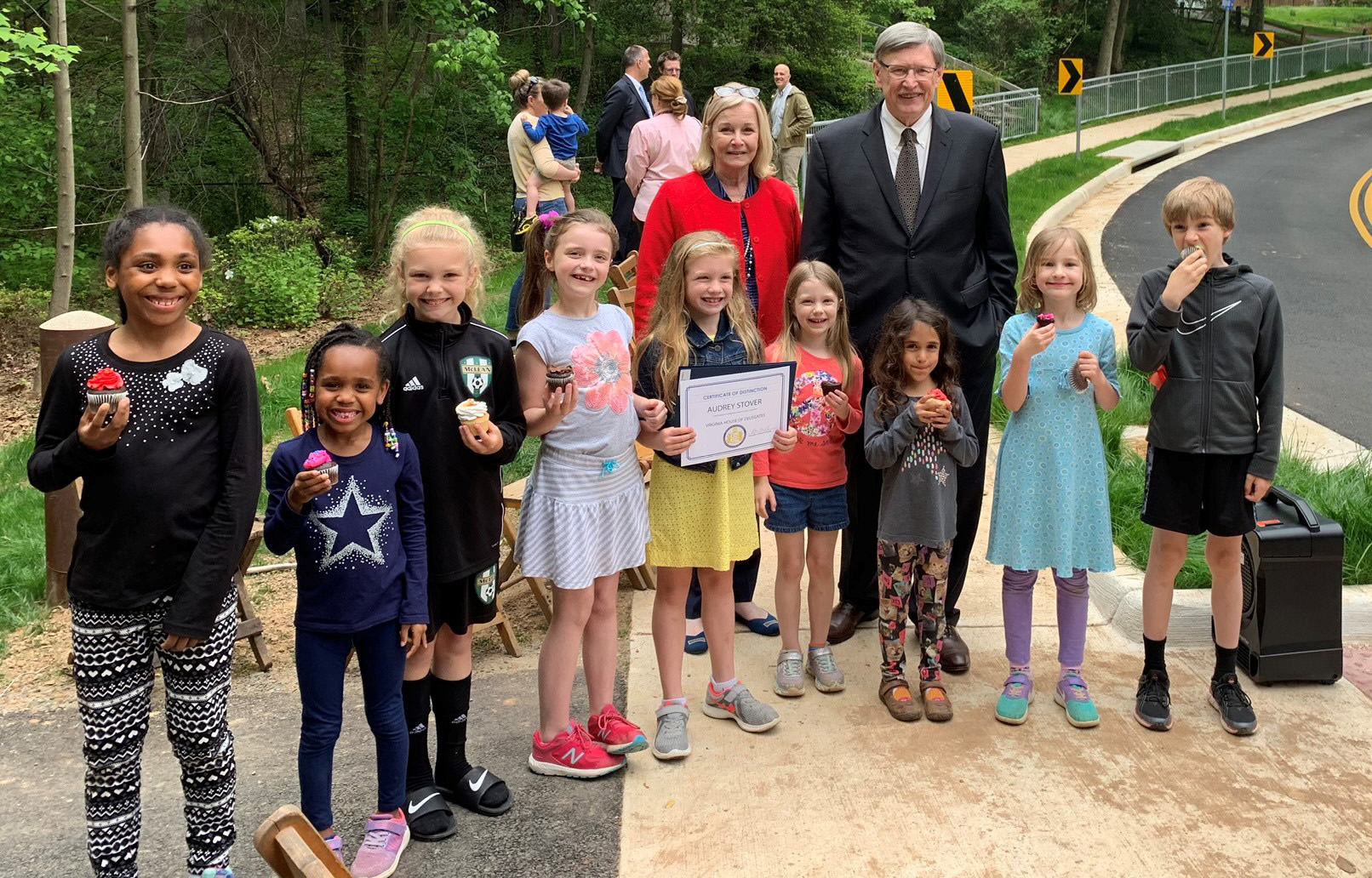 Supervisor Foust and Kids