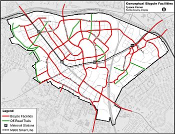 Expanded Bicycle Facility Network