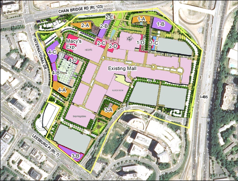 Image of Tysons Corner Center Development Plan