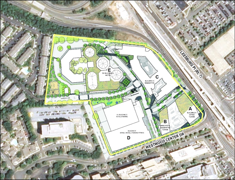 Image of Tysons West Promenade Development Plan